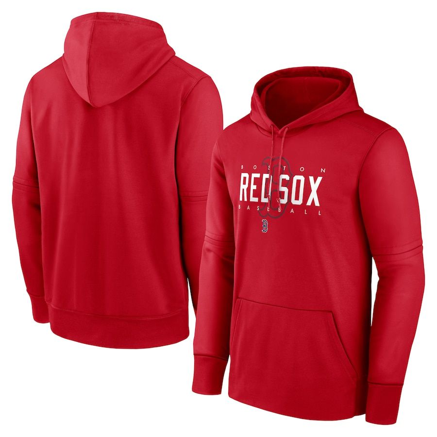 Men 2023 MLB Boston Red Sox red Sweatshirt style 1